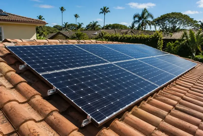 Installation de panneaux solaires à Venterol