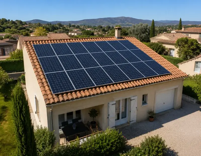 Prime à l'autoconsommation panneaux solaires Venterol — aide financière de l'État